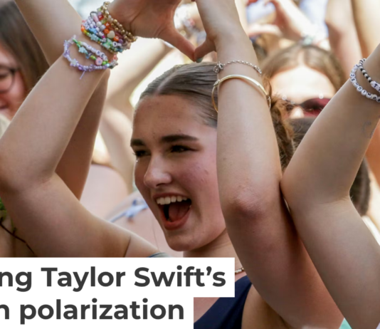 Around the world, Taylor Swift’s fan base skews female. AP Photo/Heinz Peter Bader